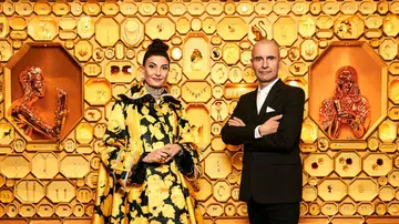 Swarovski CD Giovanna Engelbert and CEO Robert Buchbauer