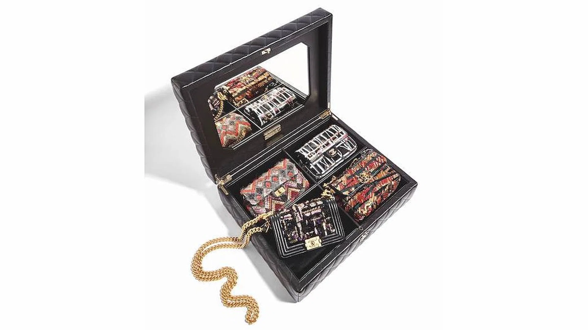 The Métiers d’art collector’s box, $94,940, Chanel (Photo: Athirah Anissal)