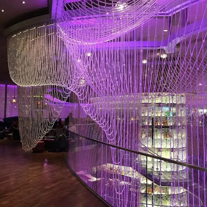 The multi-story chandelier at this hotel is Instagram gold.