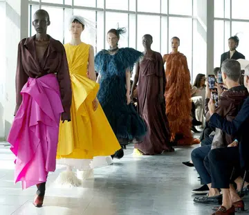 Spring summer 2025 runway quiet luxury maximalism Prada Valentino Simone Rocha Marc Jacobs