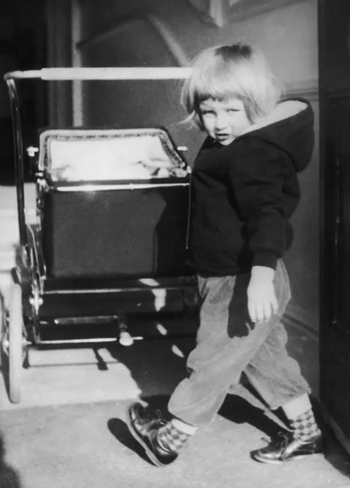 A young Diana Spencer pushes a stroller at Park House, Sandringham in Norfolk. In 1983, the Queen turned Park House into a hotel specifically designed to accommodate disabled people and their families.

Photo: Getty
