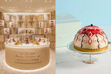Le Chocolat Maxime Frédéric at Louis Vuitton | Prada Caffe | fashion cafes singapore