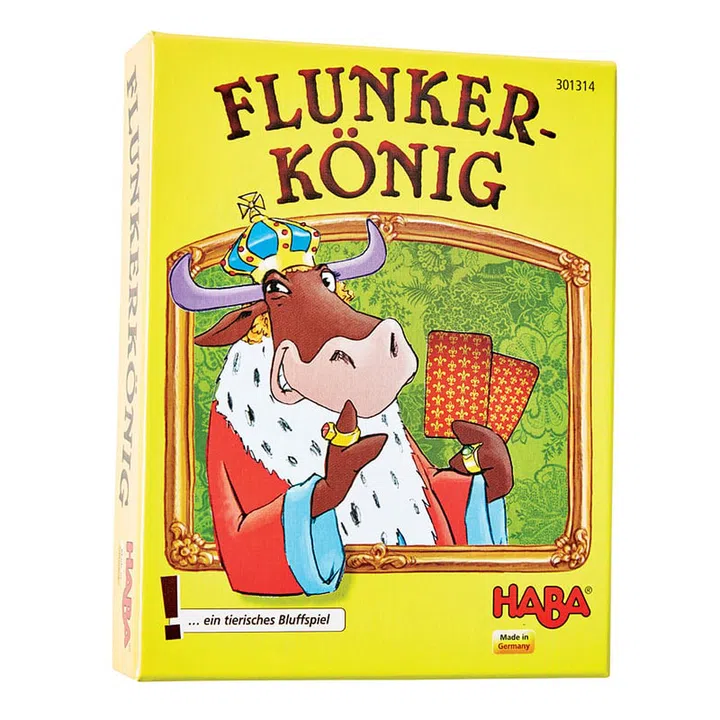 Based on a royal court made up of animals, players win this card game by having more courtiers on their card or a higher-ranking member of the royal family. You reveal who you have on the card by making the noise of that animal. Want to bluff? Then you can add an extra “oink” or “woof.” It’s up to the other players to work out if you’re telling the truth.
