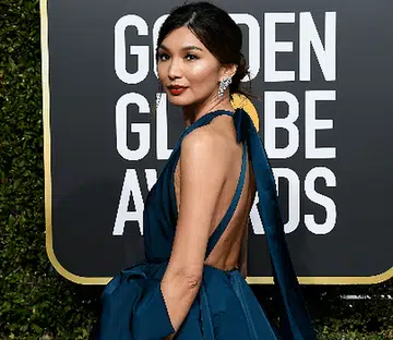 Gemma Chan Golden Globes Valentino