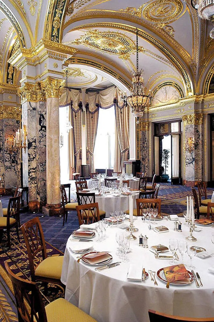 Where: Monaco
Why: The palace-like hotel boasts two Michelin-star rated restaurants—Le Grill and Louis XV.