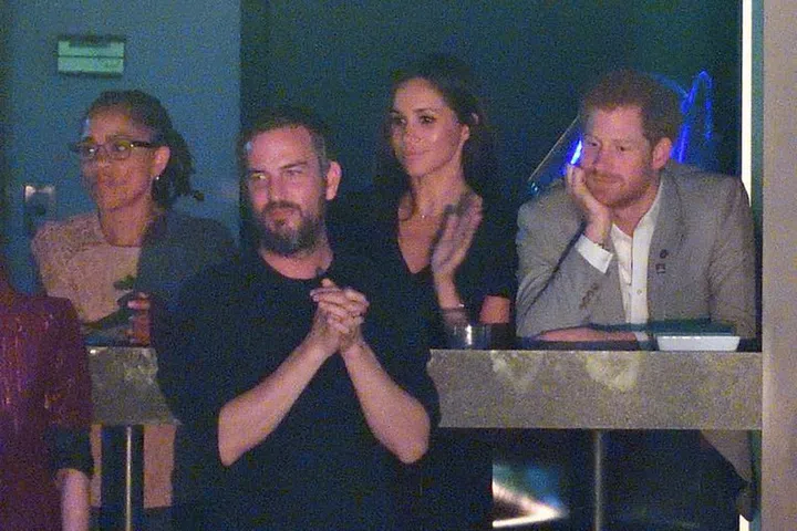 Doria Ragland, Meghan Markle, And Prince Harry at the Invictus Games Closing Ceremony.
Photo by Getty Images