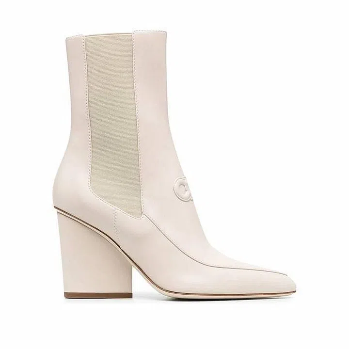 Gancini Booties, $795, Salvatore Ferragamo at Farfetch