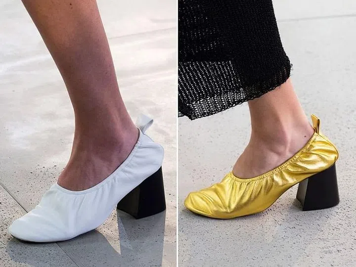 The glove shoe presented in Céline's spring/summer 2015 collection was undoubtedly the accessory of the summer. Soon seen all over the front rows and sparking countless copies on the high street, it is probably the label's most recognisable shoe. Photo: Getty
