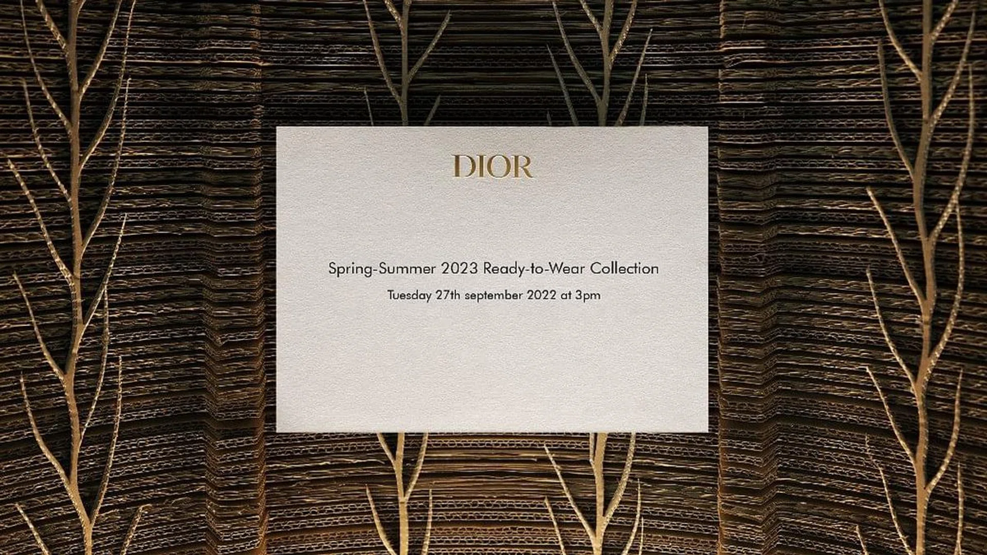 Dior SS23 Livestream