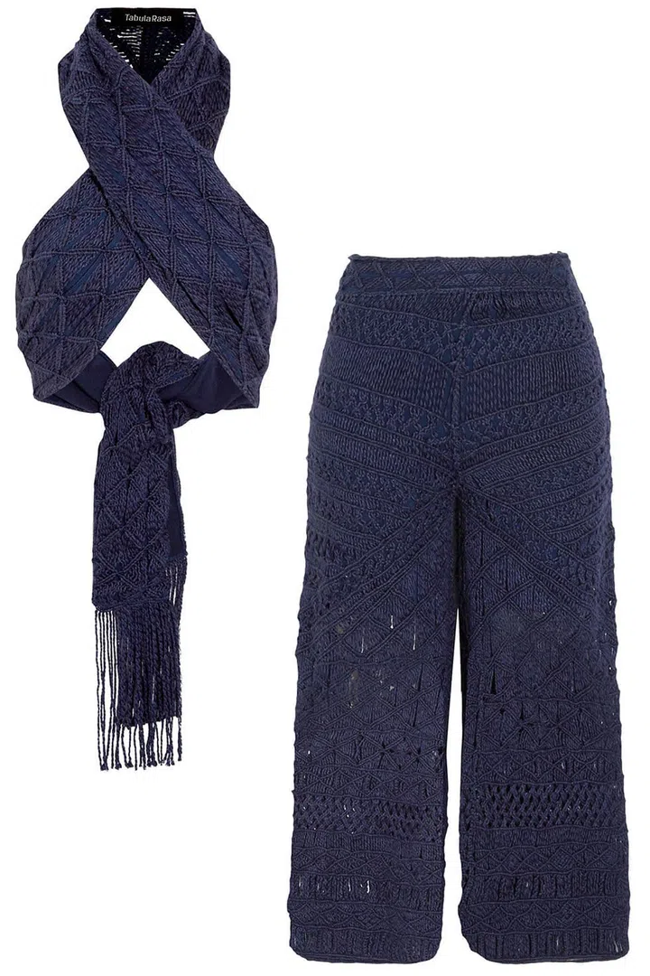 Tabula Rasa top, $595, and culottes, $995, net-a-porter.com