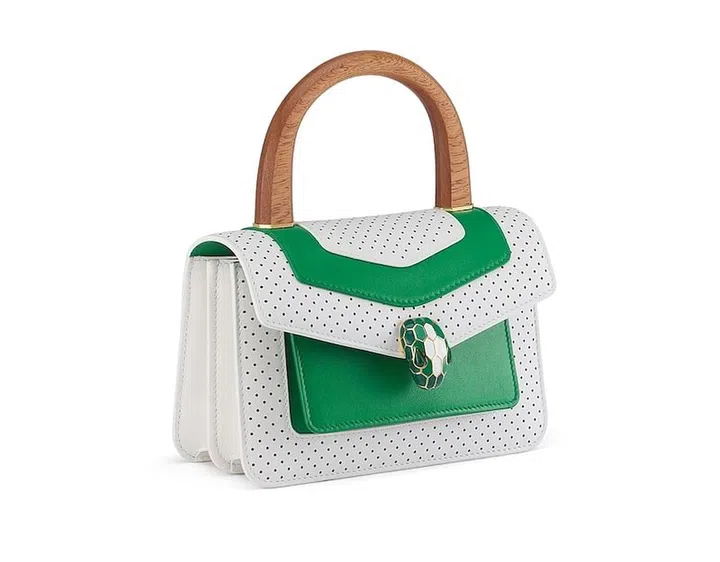 Bvlgari X Casablanca Apres Tennis Serpenti Forever bag. (Photo: Bvlagri)