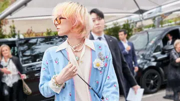 G-Dragon Getting Ready For Chanel Cruise 2022/2023