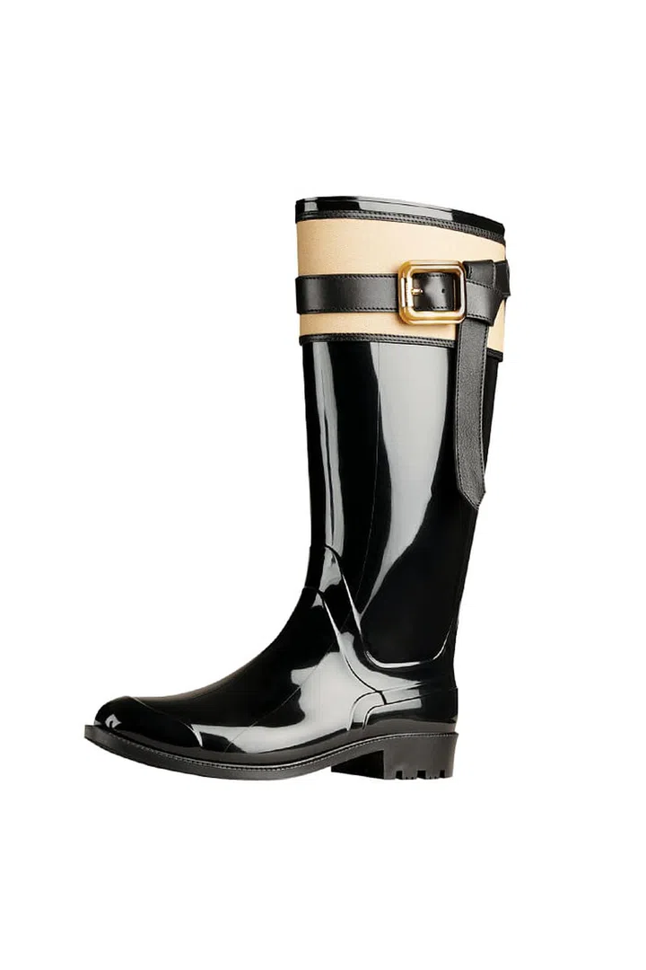 Boots, Burberry.