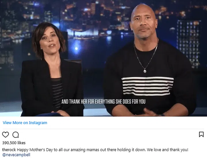 Photo: Instagram/@therock