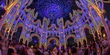christmas festive market shopping event wonderland gardens by the bay singapore