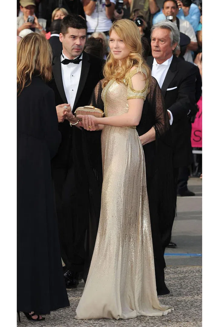 Il Gattopardo Premiere, 2010. Wearing Gucci. Photo: Getty