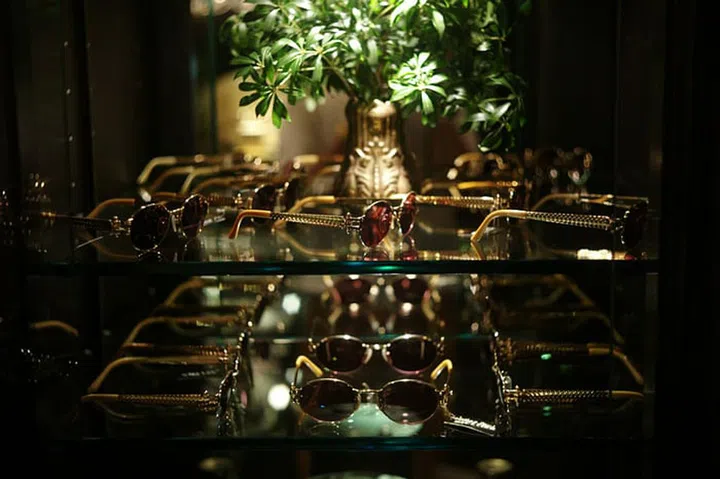 Be warned: this store is not for the shy.  Geared towards eyewear collectors, there is a wide variety between antique specs to deadstock 1980s rimless tinded shades. While you try on each piece, take a selfie before you decide. 

P.S. Kate Moss, KimYe and  Jared Leto were caught wearing vintage sunnies from this store! Photo: Solakzade