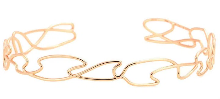 White Noise 18k rose gold choker; $8812, mytheresa.com
