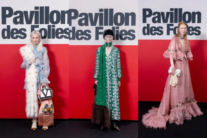 Spring summer 2025 runway quiet luxury maximalism Prada Valentino Simone Rocha Marc Jacobs