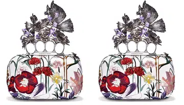 alexander mcqueen clutch