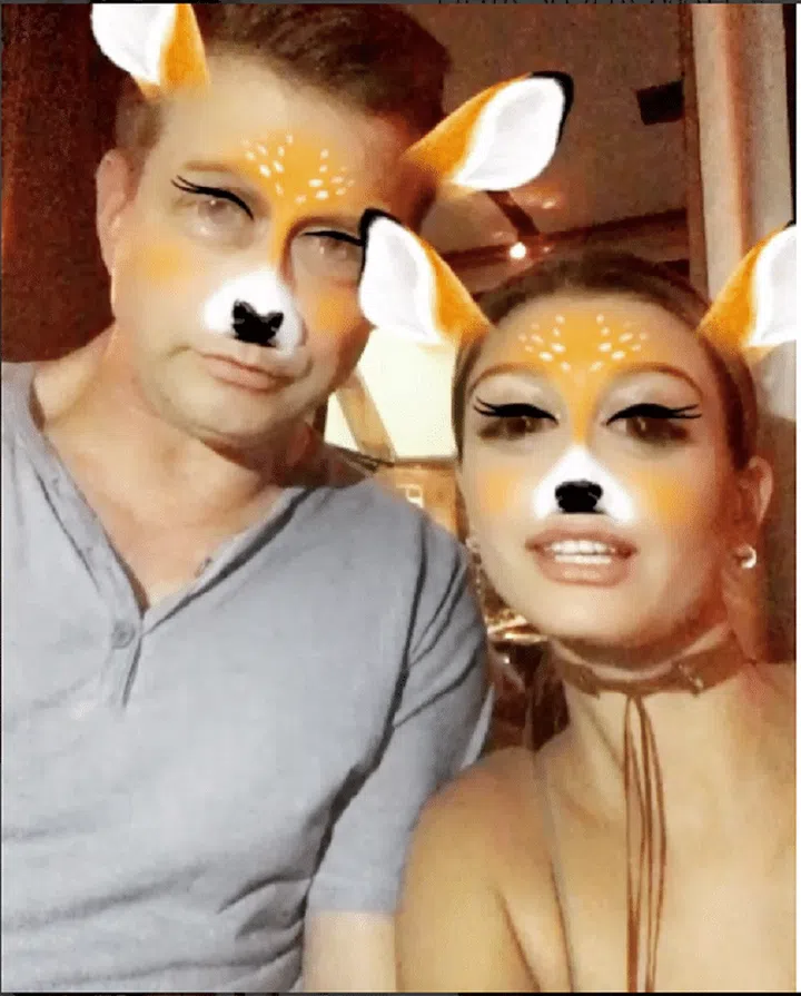 "he's the best dad anyone could get stuck with. Happy Fathers Day @stephenbaldwin7 ?" Photo: @haileybaldwin