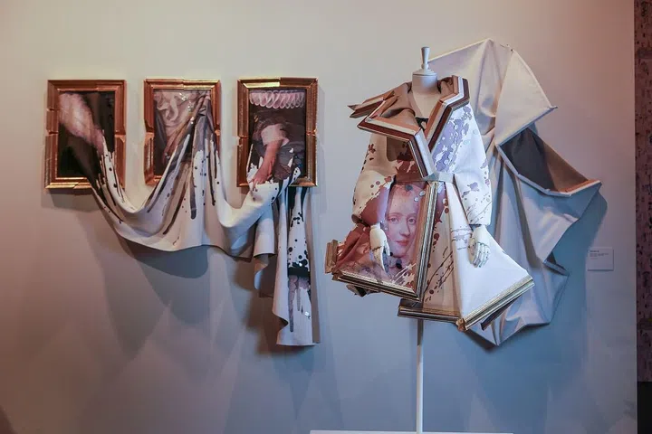 Installation view of Viktor&Rolf: Fashion Artists at the National Gallery of Victoria. Photo: Wayne Taylor 