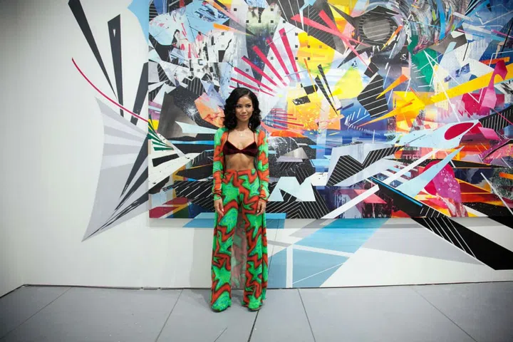 "There were so many piece that I like - this one had a great use of shape and color."