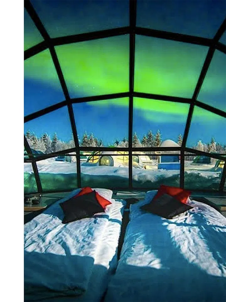 Photo: Kakslauttanen Artic Resort
