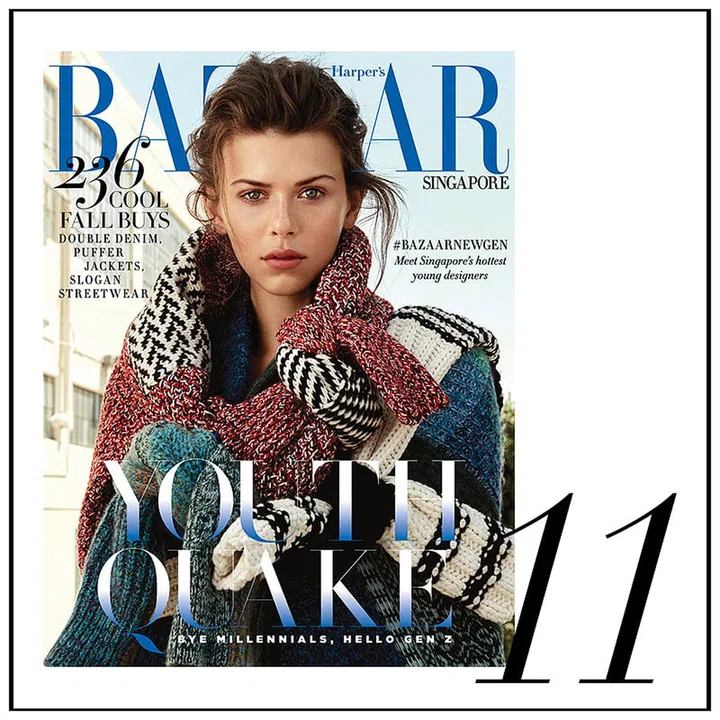 Georgia Fowler's Youthquake cover came in at 11th position.