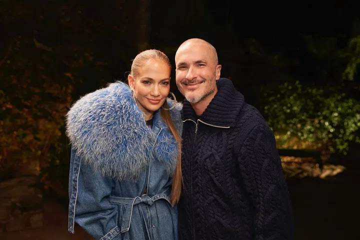 Jennifer Lopez and Zane Lowe on Apple Music 1. Photo: Apple Music