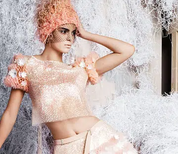 kendall jenner in spring couture