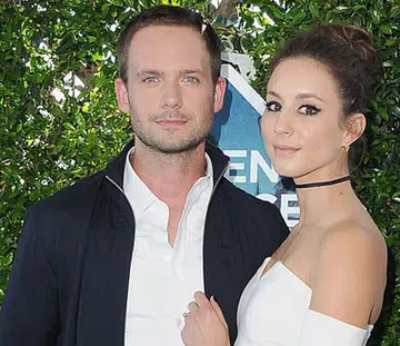 Patrick J. Adams and Troian Bellisario