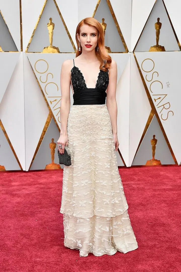 in Vintage Armani. Photo: Getty