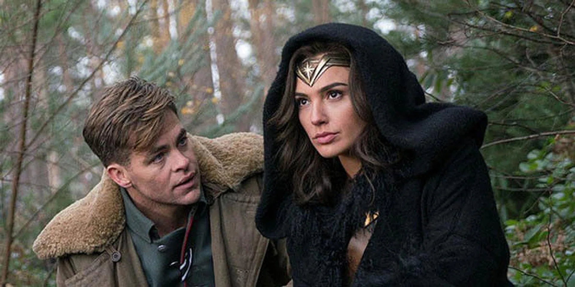 Wonder Woman, Gal Gadot, Chris Pine