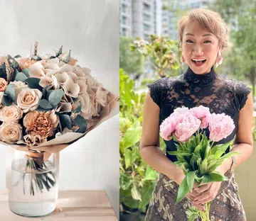 sing see soon florist flower bouquet