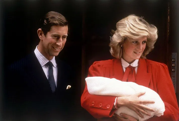Henry Charles Albert David was born on the afternoon of September 15, 1984. His parents Prince Charles and Princess Diana left St. Mary's Hospital in London with their newborn son on September 16.