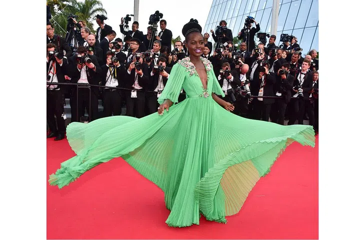 A Gucci confection made to twirl. Photo: Getty