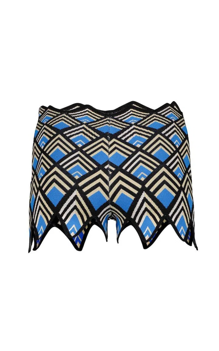 Geometric Jacquard Shorts, US$435 (S$594), Paco Rabanne at Moda Operandi

