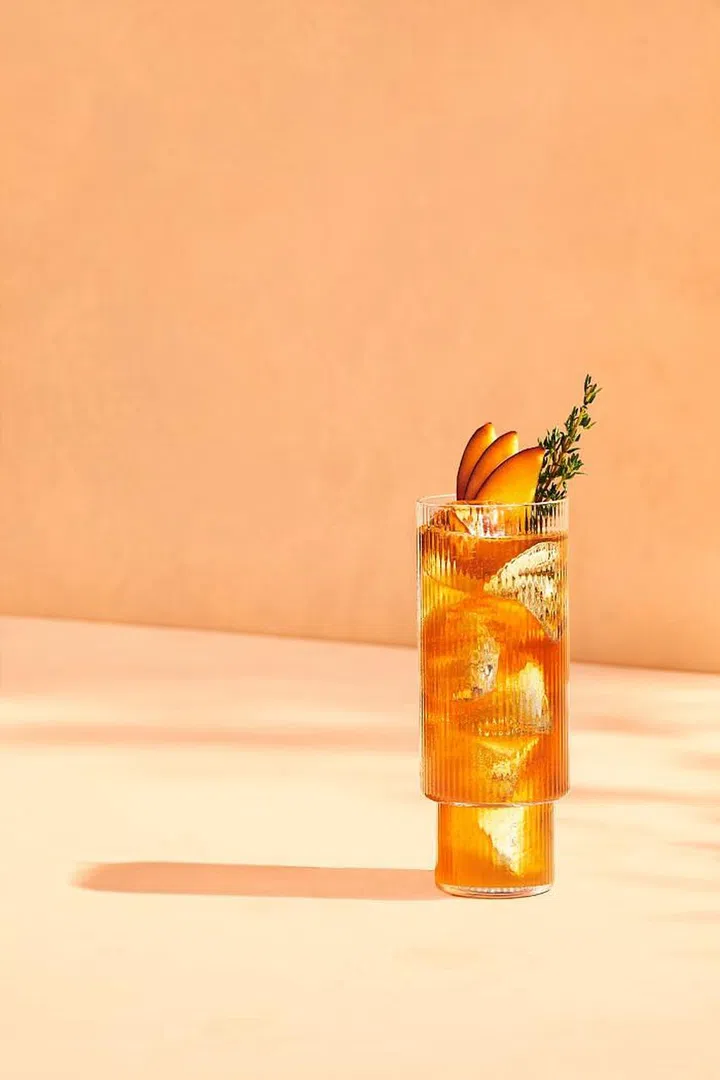 Peach Highball 

Photo: Courtesy