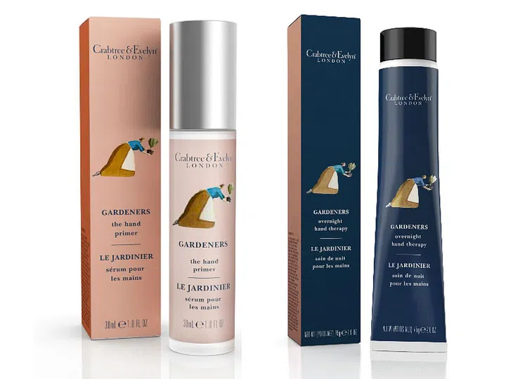 The Hand Primer is an antioxidant-rich formula that protects hands against environmental assaults while the Overnight Hand Therapy intensely nourishes for smooth and supple skin.