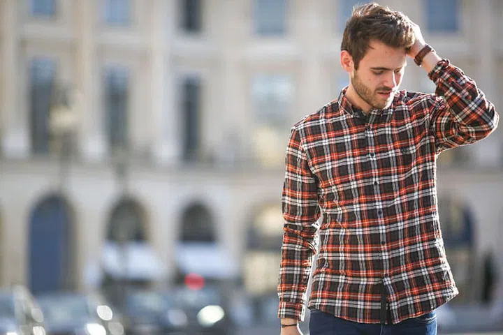 Flannel Shirt menswear fashion week mens shopping how to style check