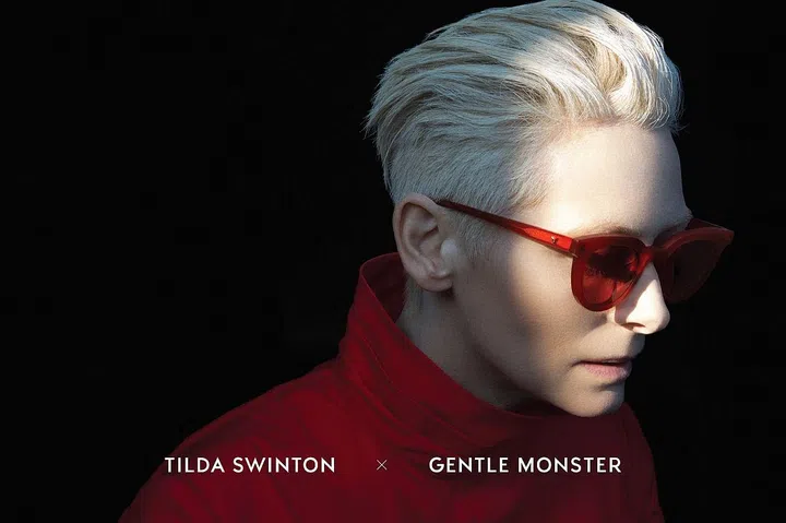 Gentle Monster recently tapped on Tilda Swinton for an exclusive collection. Photo: Getty