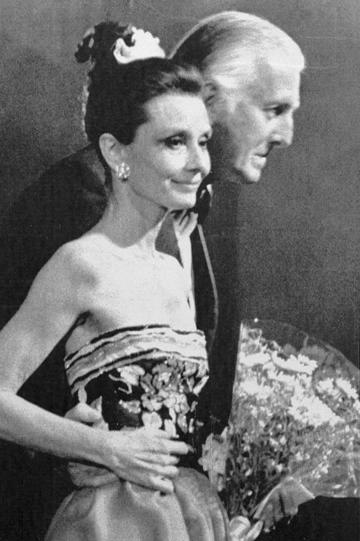 The designer and actress take a bow at Givenchy's 30th Anniversary Show.