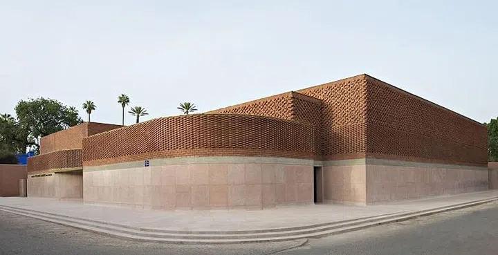 The terra cotta museum was designed by Studio KO architects. Photo: Nicolas Mathéus
