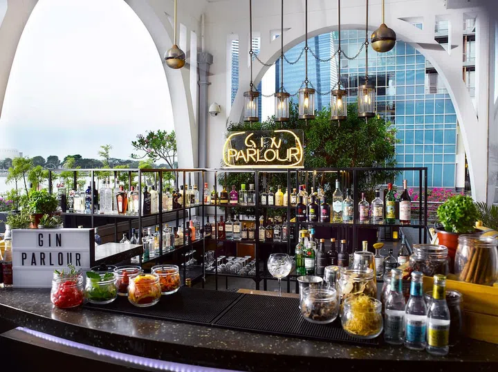 The Gin Parlour (Photo: The Fullerton Bay Hotel)