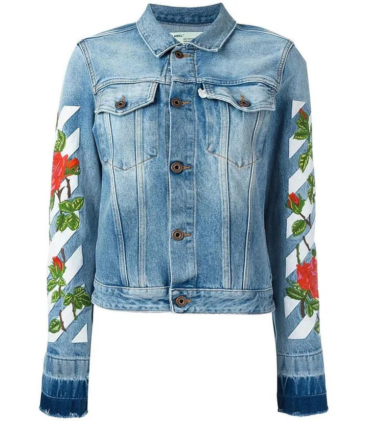Off-White jacket, $683, shopBAZAAR.COM. 
