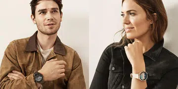 Fossil ambassadors, Mandy Moore and KJ Apa