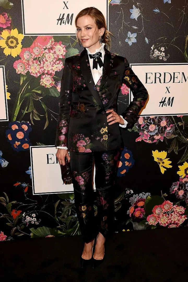 LOS ANGELES, CA - OCTOBER 18: Sylvia Hoeks at H&amp;M x ERDEM Runway Show &amp; Party at The Ebell Club of Los Angeles on October 18, 2017 in Los Angeles, California.  (Photo by Kevin Winter/Getty Images)