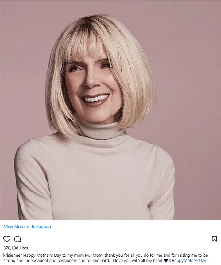 Photo: Instagram/@krisjenner