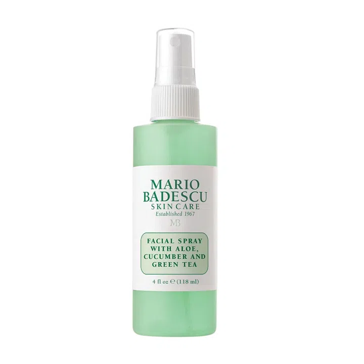 A hydrating facial mist will not only feel especially refreshing after a long night but also visibly restore skin’s moisture levels, rebalancing overall tone. This Mario Badescu facial spray contains soothing ingredients Aloe and Cucumber, and Green tea, whose caffeine components helps constrict blood vessels, reversing the skin damage brought on by alcohol for an instant pick-me-up. Photo: Courtesy